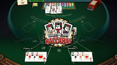3 card baccarat